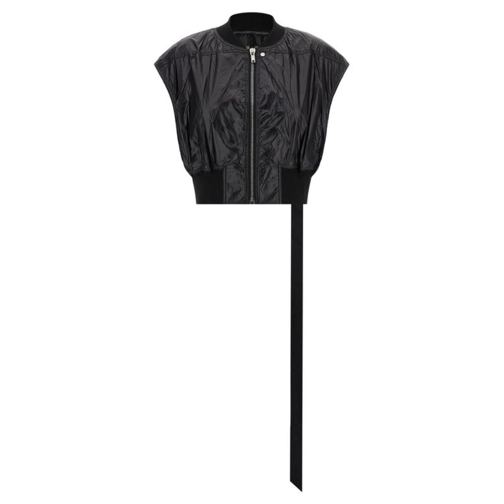 DRKSHDW Black Nylon Sleeveless Women's Jacket